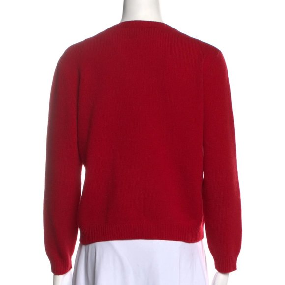 New Gucci 100% wool UFO alien spaceship intarsia knit cropped sweater jumper - Picture 3 of 16